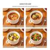 Qivei Ceramic Instant Noodle Bowl with Lid