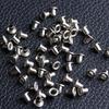 50pcs Metal Ultra-small Buckle 1.5/2.0/2.5mm Mini Eyelet Buttons Snap DIY Doll Belt Buckles Bag Shoes Clothes Sewing Accessories