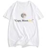 Summer Graphic Clothing Copy Moon Joy Tshirt Loose Fashion Oneck UnisexWomen Tshirts Streetwear Unisex Casual Short Sleeve Tees