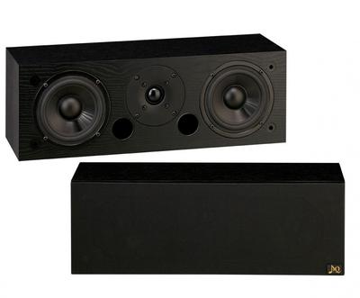 Acoustique Quality WEGA 51 - Two-way Home Cinema Center Speaker with 120W Power / BLACK ASH, Acoustique Quality