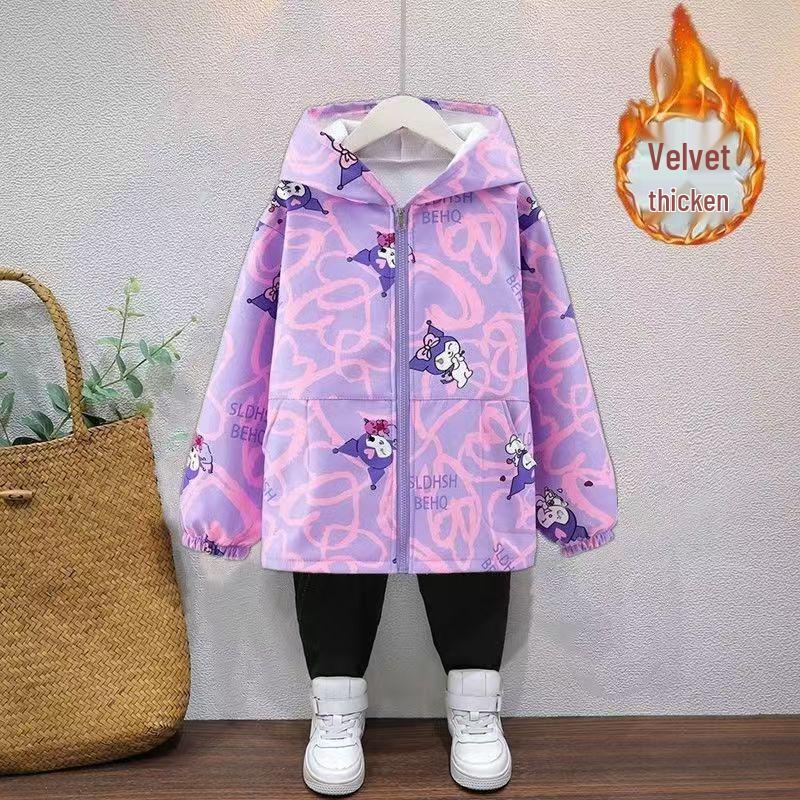 Kids' Cartoon Waterproof Smock – Autumn/Winter Anti-Stain Top for Mealtime Protection