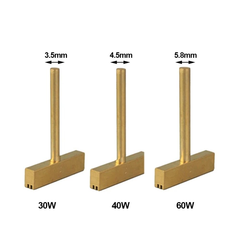 Replacement T Soldering Iron Tips 30W/40W/60W T Tip Portable Solder Tip LCD Screen