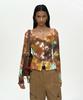 Adsb Andersson Bell Multi-Dye Knit Cardigan Atb1471W(Brown)