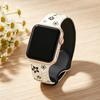 Engraved Strap For Apple Watch Bands 46mm 45mm 44mm 49 41mm 40mm Silicone Bracelet Correa IWatch Series 11 Ultra 3 10 9 8 7 6 SE