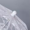 Elegant Lace Women's Lace Umbrellas Hollowed Out Lolita Wedding Decoration Props Delicate Floral Patterns Mini Bridal Umbrella