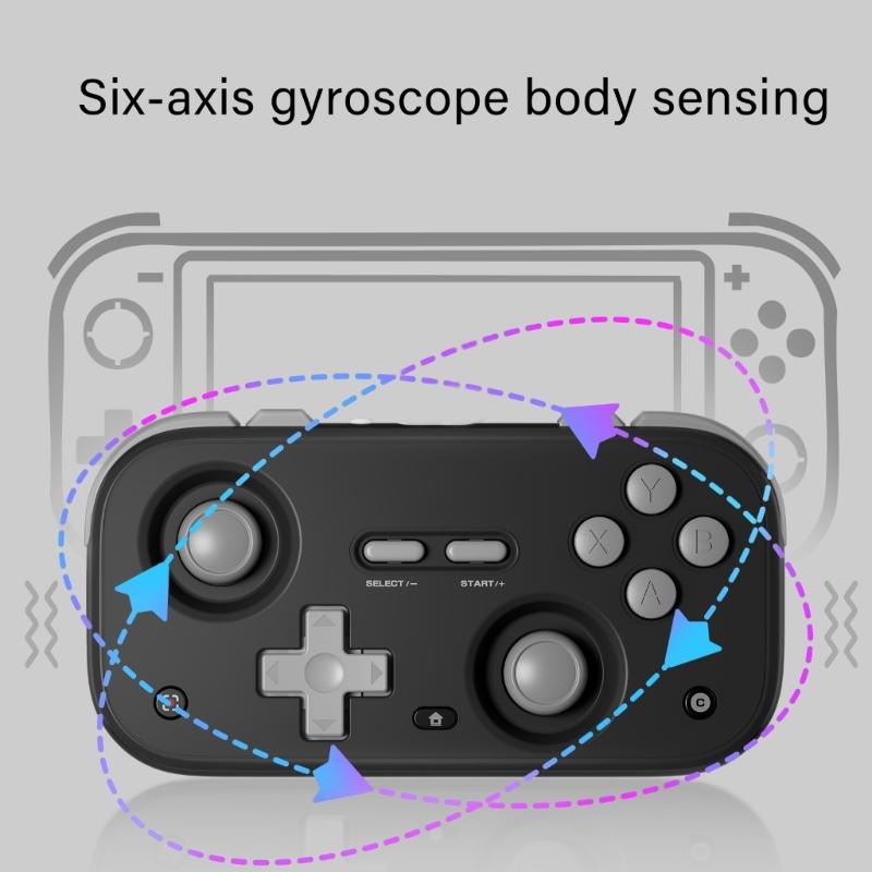 Hall Effect Mini Game Controller Feature Precisions Joysticks Technology for Accurate Control for NS PC Compact Design