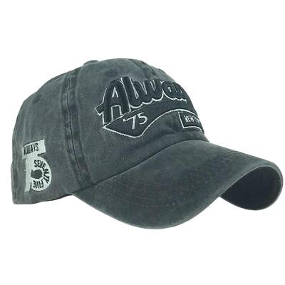 Hat Cap Embroidered Logo Design Adjustable Casual Fashion Men Women CZA372 [White Fang] (Black)