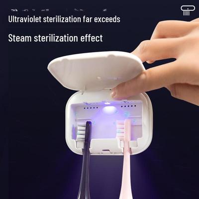 UV Wall-Mounted Smart Electric Toothbrush Sterilizer and Storage Rack