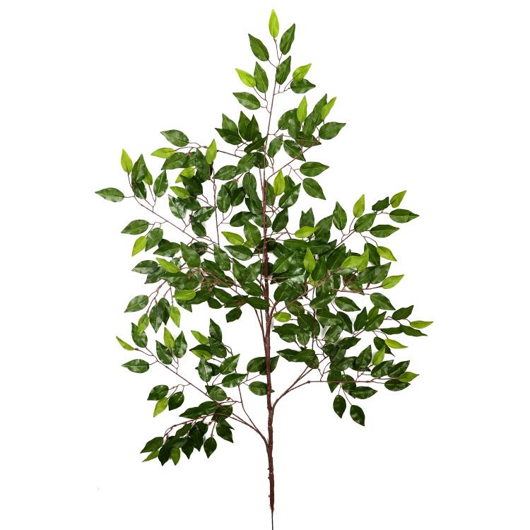 Mossy Fig Tree Leaves - Laminated Plastic Decoration Branches