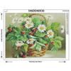Diamantové vyšívání Cross Stitch Fruit 5D DIY Diamond Painting Flower Diamond Round Full