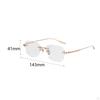 Frameless Eye Glasses Fashion Rose for Computer Holiday Leisure