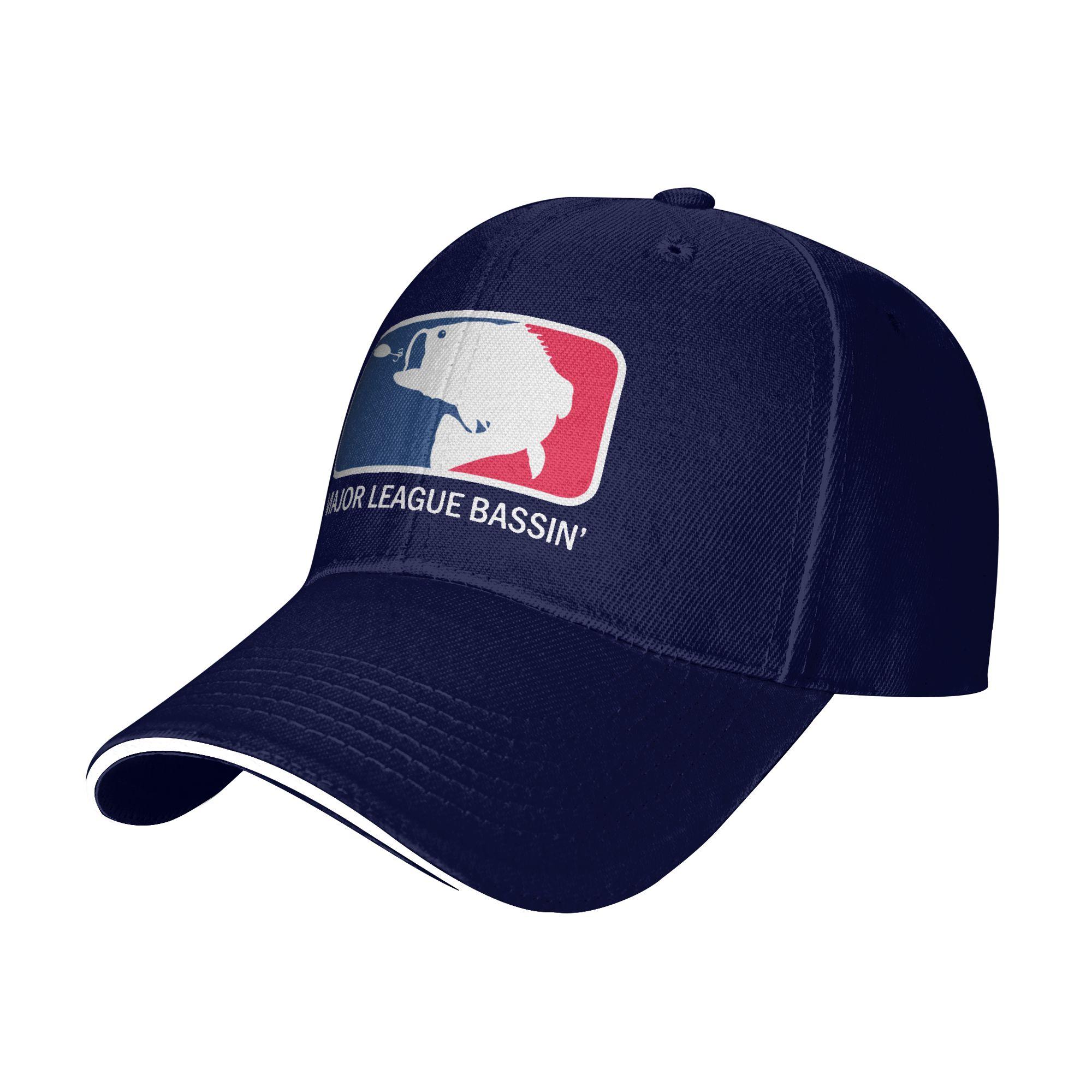 

Bass Fishing Fishing Fish Bait Carp Men s Women s Baseball Cap Casual Outdoor Cap Hip Hop Sports Sunshade Spring Adjustable Hat One Size темно-синього кольору