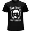 Xhaxhi T-shirt Homme Five Finger Death Punch, T-shirt Manches Courtes Homme 5FDP Col Rond Coton Léger Coupe Ample(1)