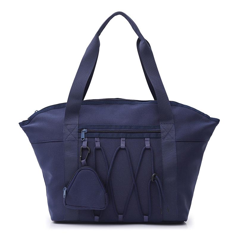 

Спортивная дорожная сумка большой вместимости - Универсальная одноплечевая и ручная сумка для спортзала для пар темно-синий