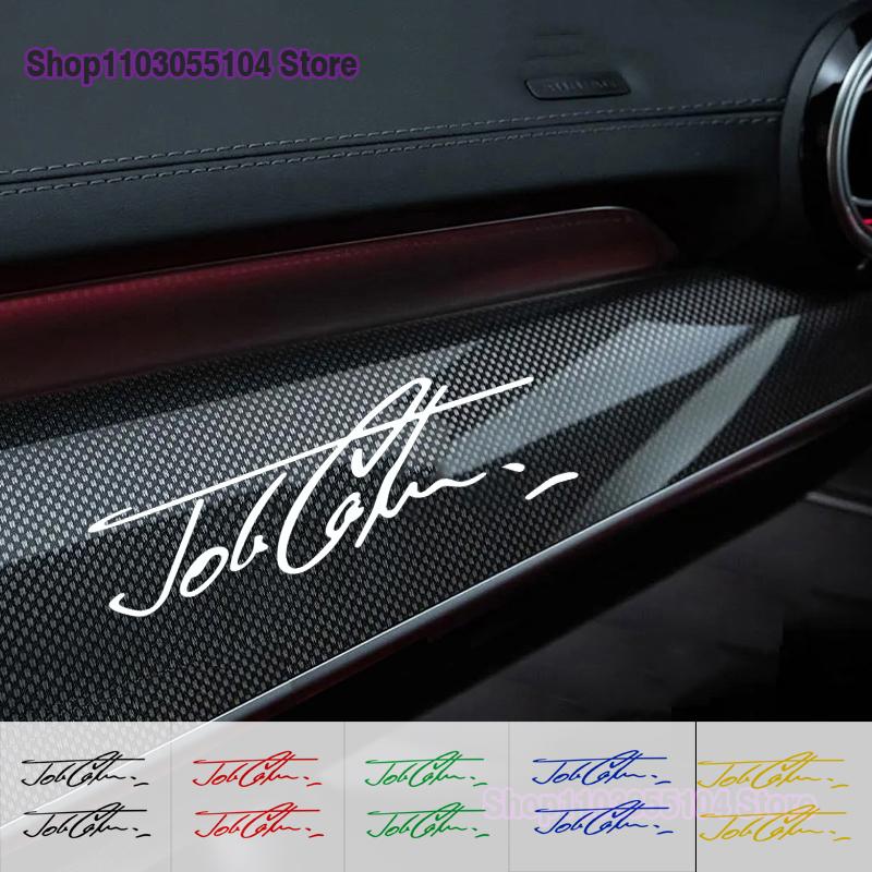 2 szt. Odblaskowa naklejka samochodowa John Cooper Signature Dla MINI JCW R56 R57 F55 F56 F57 R50 R53 R60 F60 F54 R55 R58