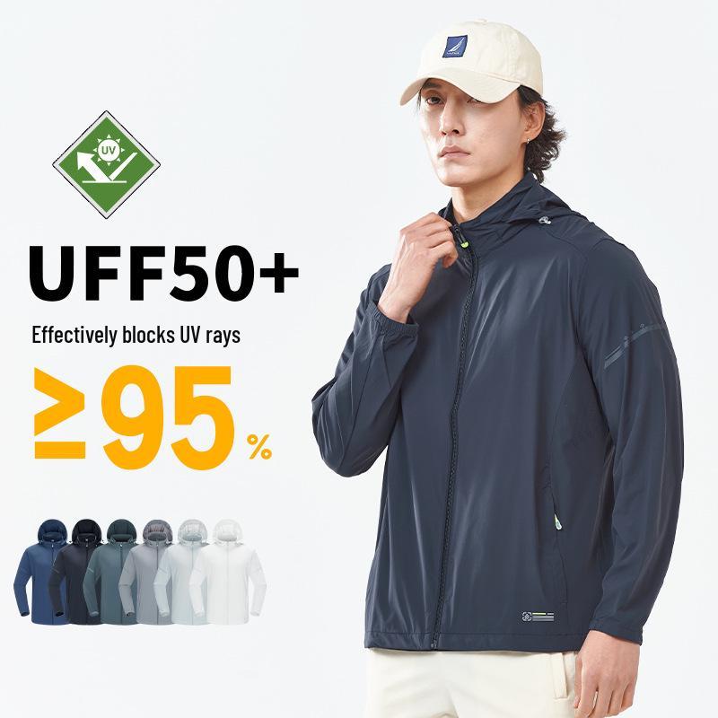 Ice Silk Anti-UV Sun Protection Jacket for Men & Women – Cool, Breathable, Lightweight Outdoor Wear