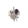 Natural Sodalite Gemstone 925 Sterling Silver Jewelry Girl Unique Pendant 1.49" CP-28-27