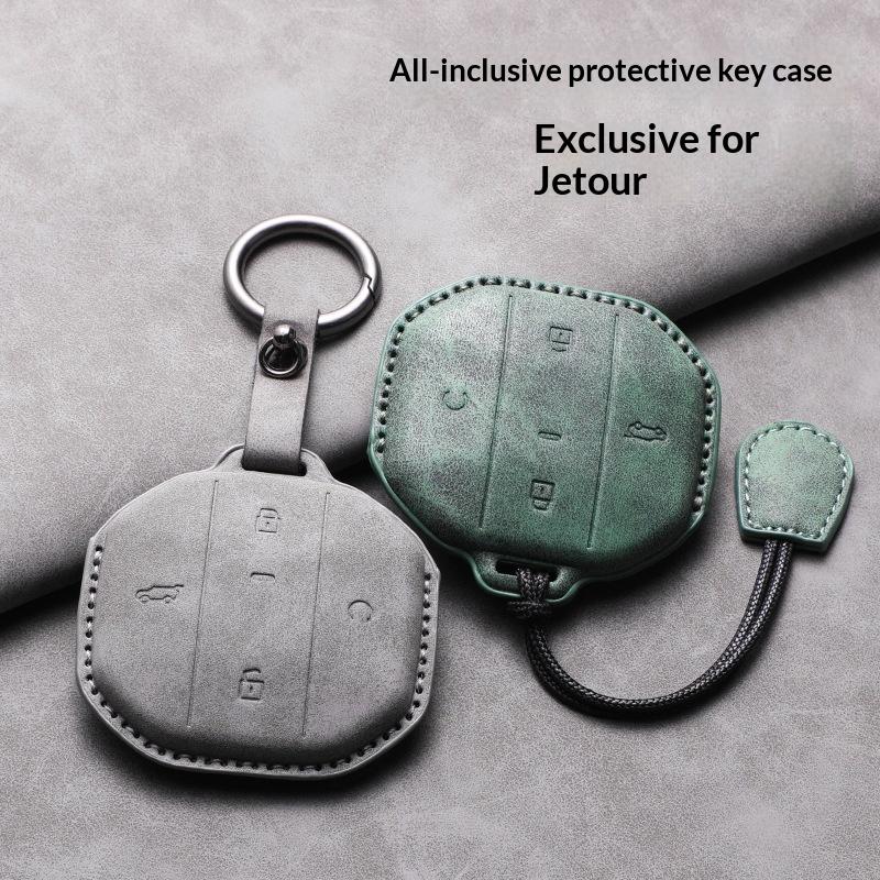 Car Remote Key Case Cover For Jetour Freer Freedom T2 Freer Traveller Keychain Shell Protector