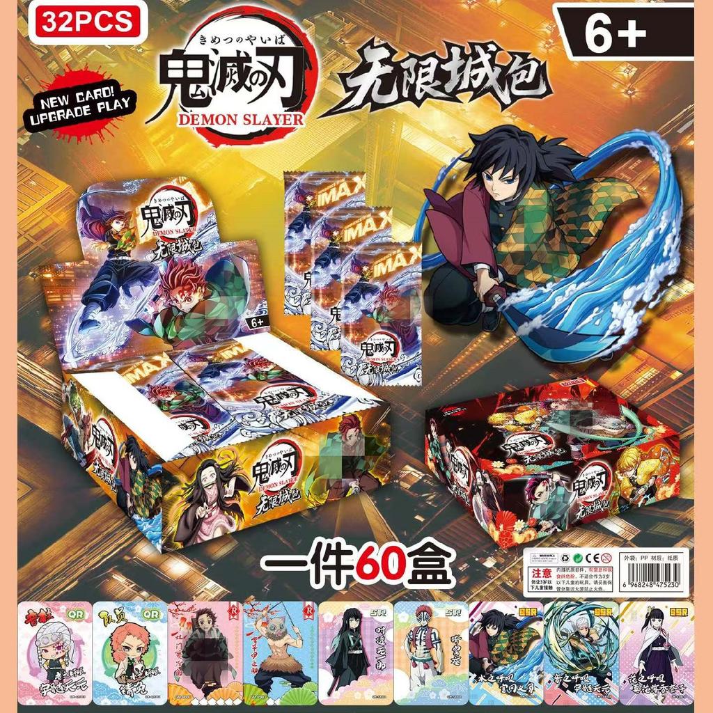 Demon Slayer Collection Card Box TGR SP SSP Anime Table Playing Game Board Kids Adult Toys Christmas Gift