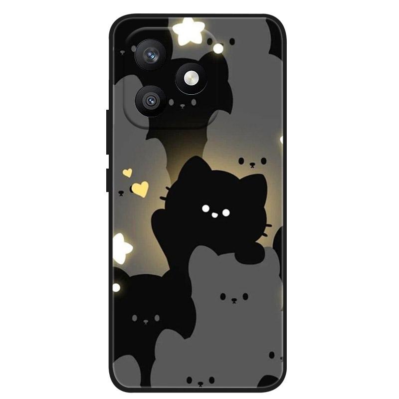For Honor X8D Case Fashion Animal Painted Silicone Phone Back Cover For Honor X8d 4G 2026 Cases Soft TPU Shockproof Bumper Funda