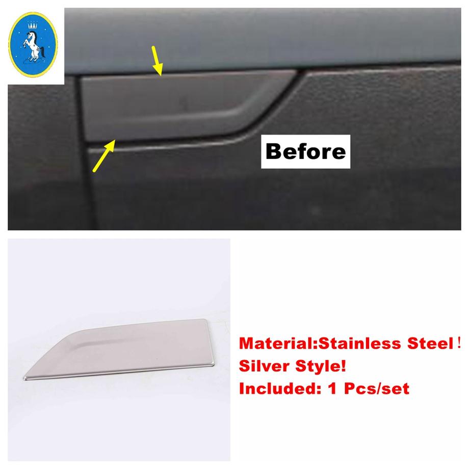 Car Rear Air Outlet / Window Lift Button / Glove Storage Box Cover Trims Accessories For VW Volkswagen Tharu / Taos 2018 -