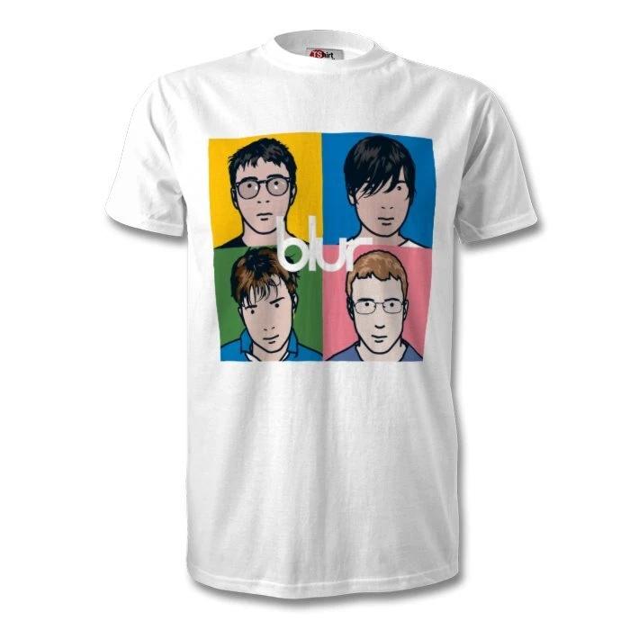 Blur artwork rock band best of album music pop art t-shirt tee in 15 colours XL