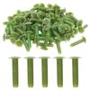  100 Pcs Material Simulated Flower Nails Floral Tools Wired Picks Realistic Plastic Pole for Arrangement