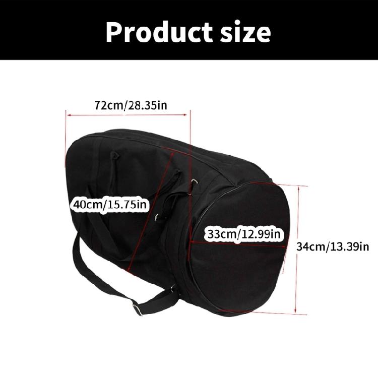 Tuba Tragetasche Dicke Polsterung Blasinstrumententasche Für Schutz und Haltbarkeit Leichtgewicht Tenorhorn Aufbewahrungstasche