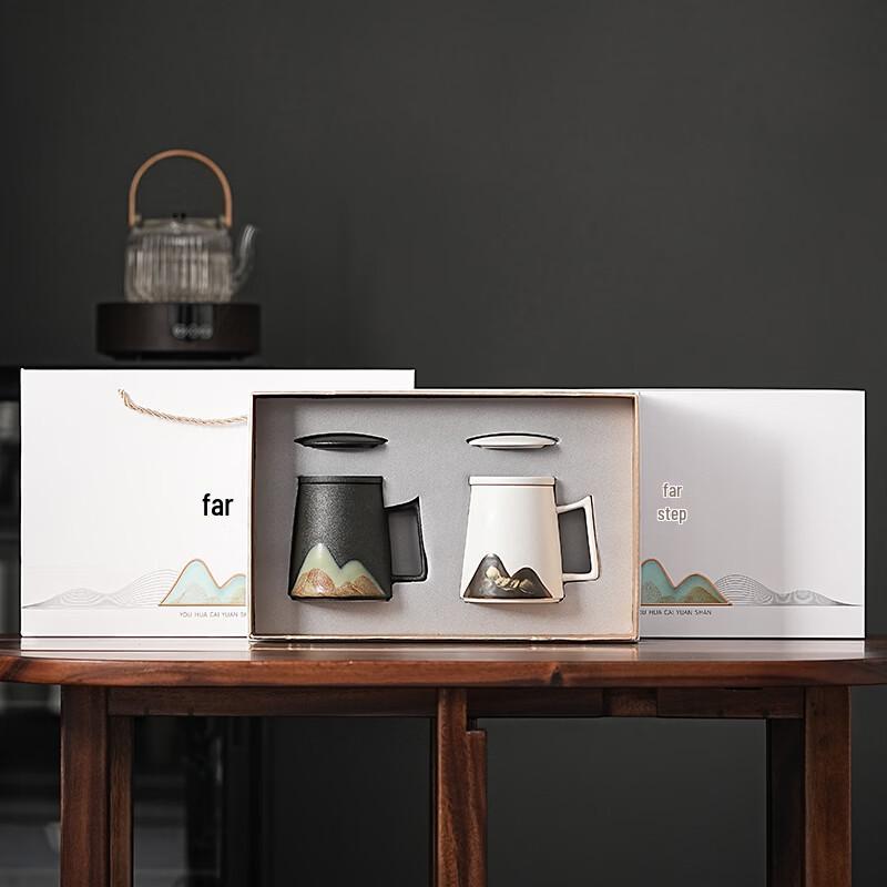 Wushiyuan Distant Mountains Elite Ceramic Tea Set