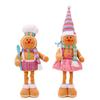 Adorable Cartoon Gingerbread Man Figurine Charming Holiday Decoration For Christmas