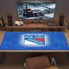 New York Rangers Logo Color Mouse Pad Large Gaming Table Cushion Non-slip Laptop Tablet Big Mousepad XXL Mat Mini PC Playmat With Lock edge