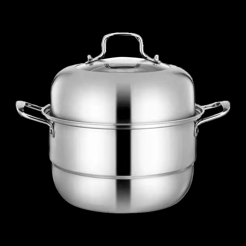 Aiyi Yao Xuan 28CM Mehrschichtiger Edelstahl-Dampfgarer