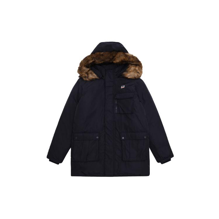 Levis Mid-Length Utility Multi-Pocket Down Jacket Men Jackets Black A0551-0000