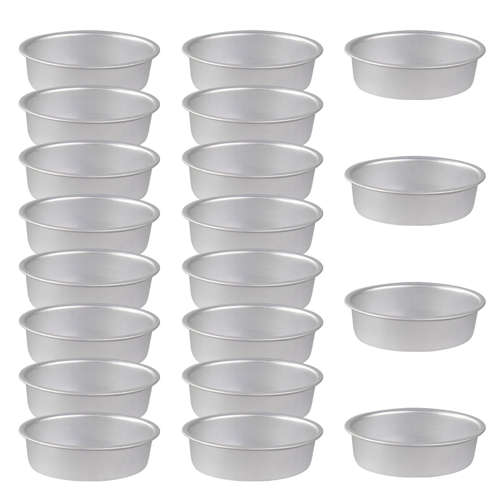 

20 шт. Универсальные овальные формы для выпечки Практичные овальные алюминиевые формы для выпечки для восхитительных чизкейков и хлеба