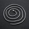 Jewelry Stainless Steel Keel Chain Titanium Steel Flower Basket Chain Necklace