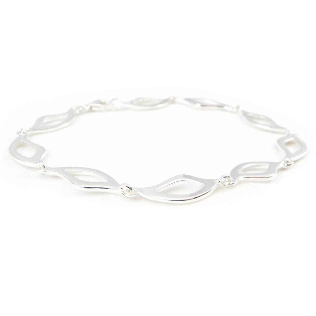 Les Trésors De Lily [G3387] - Silver Bracelet 'Choregraphie' Silver (rhodium Plated) - 7 Mm