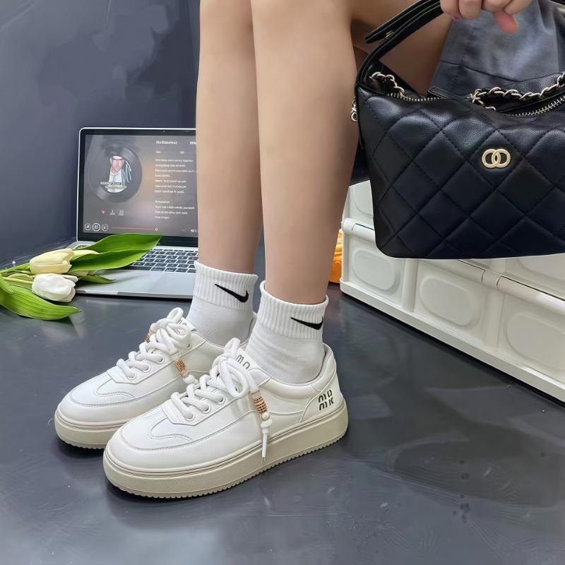 

Модная универсальная платформа, белые туфли, новые на шнуровке с круглым носком, удобные и легкие повседневные спортивные туфли на плоской подошве 40 хаки