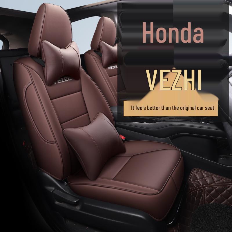 NT Custom Ledersitzbezug für Honda Vezel - Stilvolles, Ganzjahres-Sportdesign
