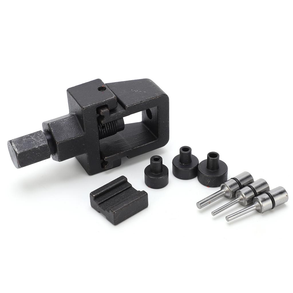8Pcs Motorcycle Car Drive Cam Chain Splitter Breaker with Riveting Tool Set