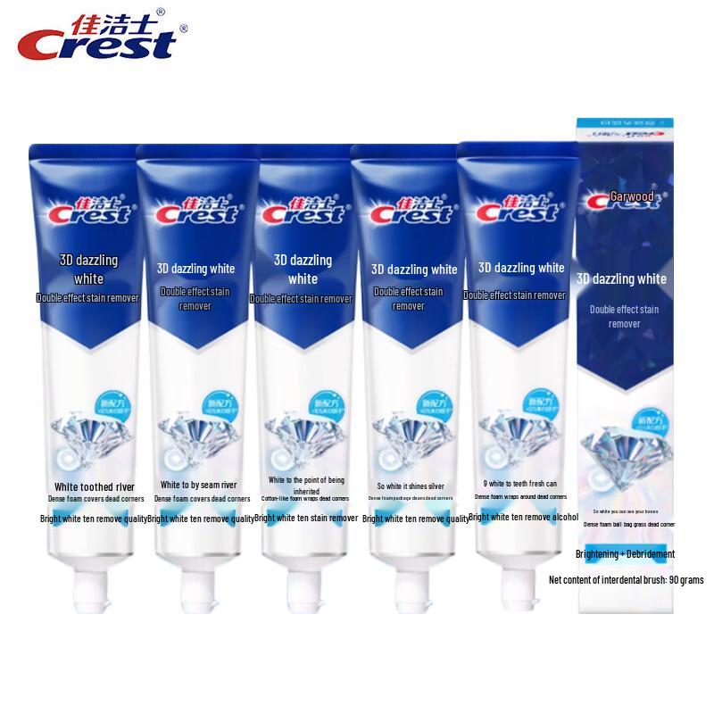 

Crest 3D White Dual-Action Whitening Toothpaste