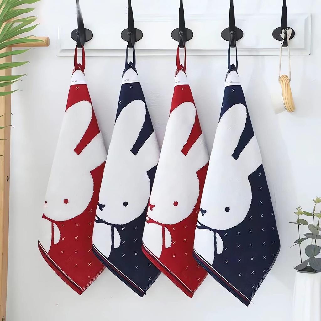 Miffy Hand Face Sports Stylish for Kids Towels, Kids' Towels, Towels, Towels, Handkerchiefs, Towels, Durable, Lightweight, Thin, Cute, (Miffy B,
