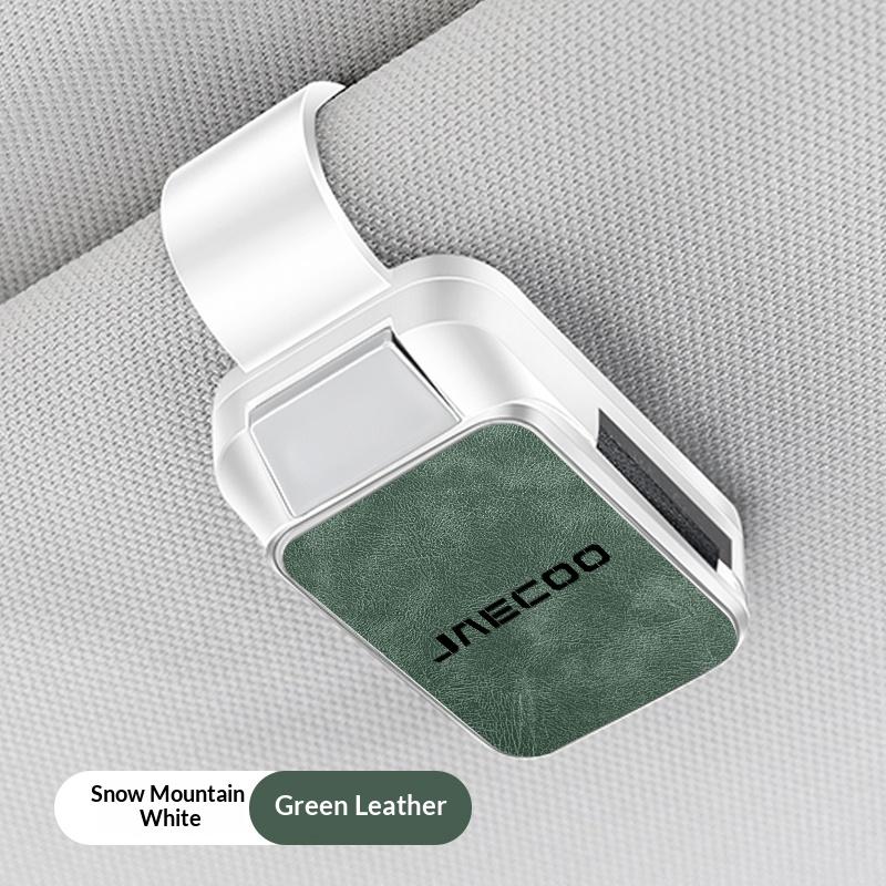 JAECOO J5 J6 J7plus jaecoo J8 J7Phev car glasses case car glasses clip sun visor sunglasses clip leather interior glasses clip
