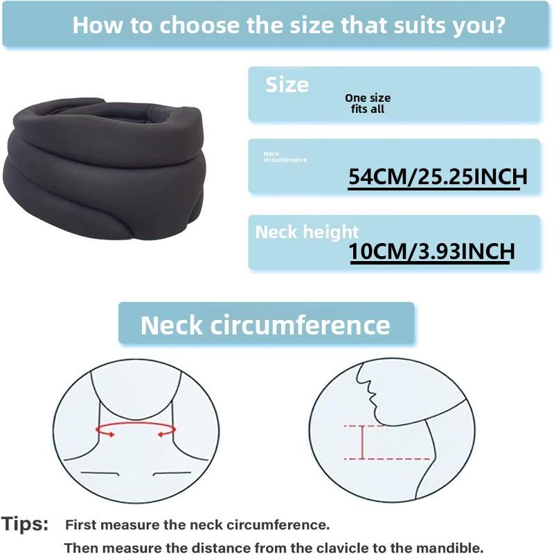 Cervical Support Anti-bow Neck Tilt Orthotics Household Traction Artifact Fixed Support Brace Cervical Spine Neck Protector Neck Cover