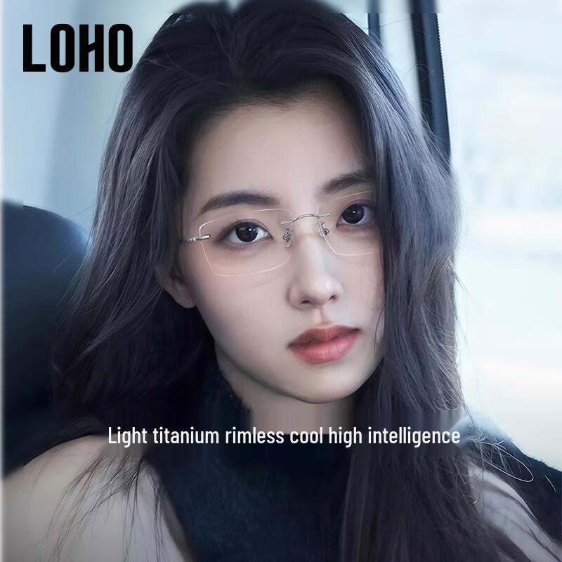 ZEISS Lightweight Titanium Rimless Blue Light Eyeglasses