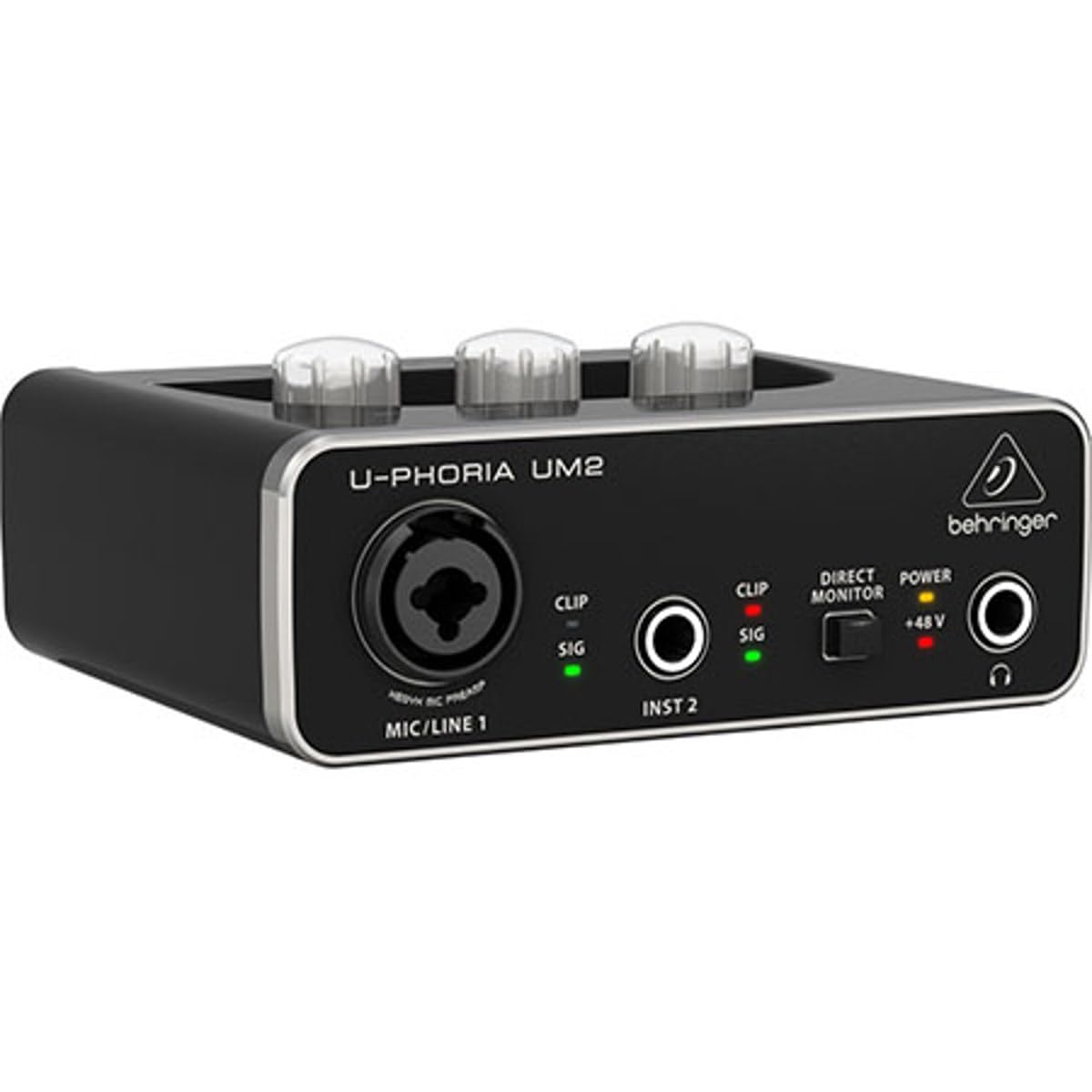 

Behringer 2 входа 2 выхода USB аудио интерфейс черный UM2 1-канальный U-PHORIA чёрный