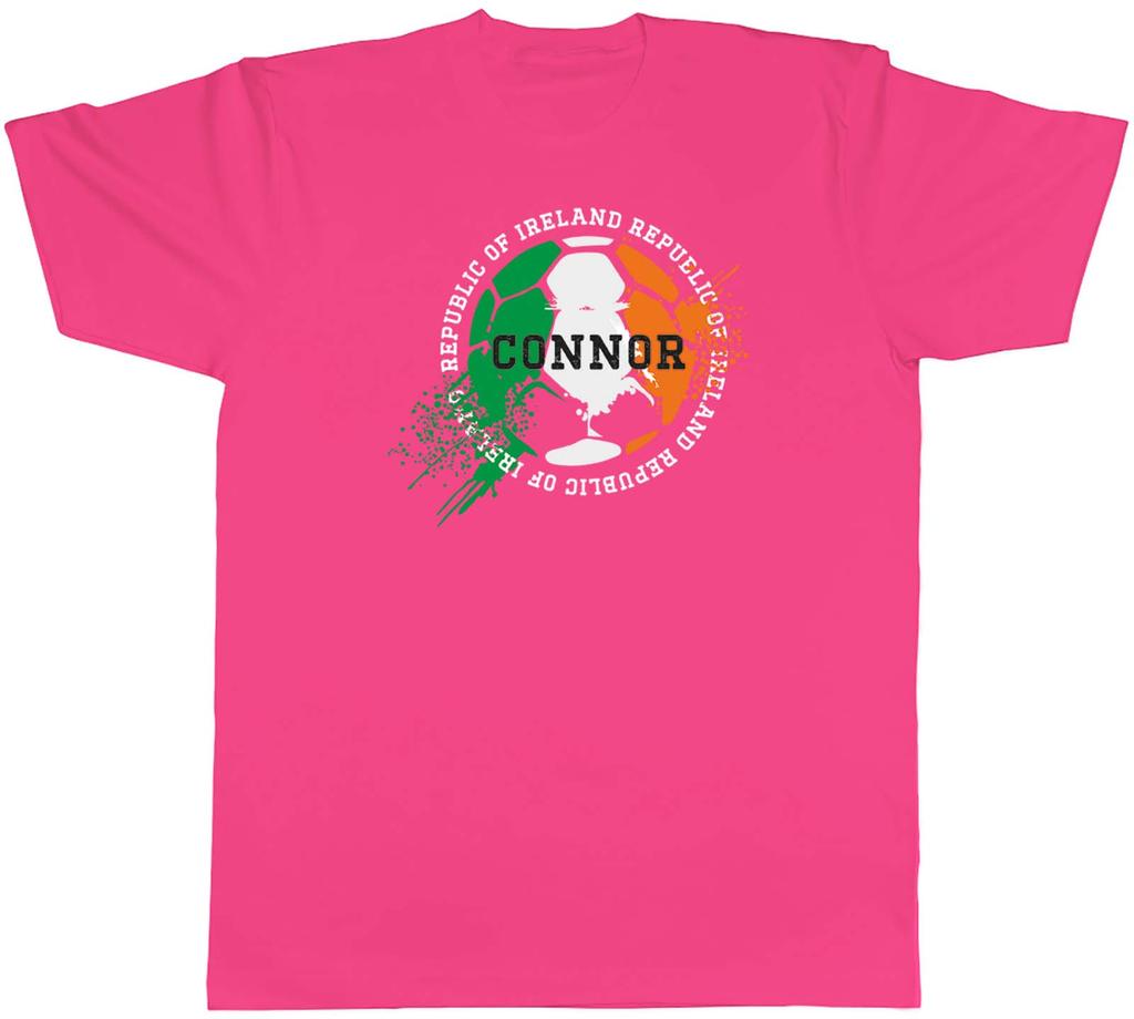 Personalised Republic Of Ireland Football Sports Unisexs Unisex TShirt Tee Gift