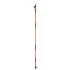 Manual Pole Saw, 7.3-27 Ft Extendable Tree Pruner, Sharp Steel Blade and Scissors High Branches Trimming, Branch Trimmer with Lightweight 8 Fiberglass