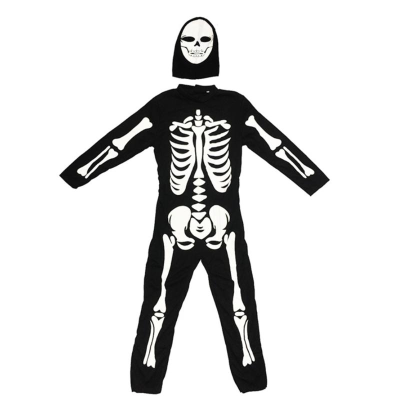 

The Dark X-Ray Skeleton Costume for Suitable for Children of 110-130cm 43.31-51.18in Height Children s Halloween Costume 1