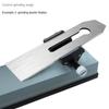Chisel Honing Angle Guide Carbon Steel Sharpener Knife Sharpener Blade for Wood Chisel Projection Sharpener Jig Roller Whetstone