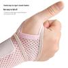 Tutore da Polso Traspirante Regolabile per Fitness, Yoga, Badminton e Sport